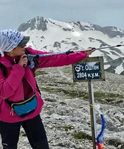 треккинг на гору Оштен