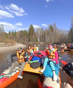 Сплав по реке Кундыш, Марий Эл