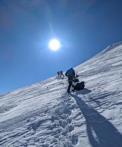 Восхождение на Казбек с севера