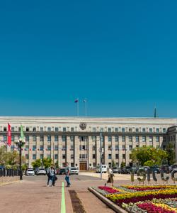 Здание Дома Советов в Иркутске