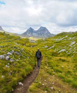 Тропа к горе Прутас
