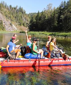 сплав по реке Зилим