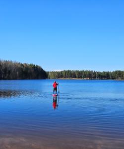 сап-прогулка в Карелии
