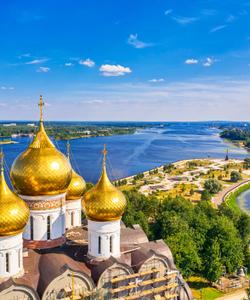 Вид Ярославля с воздуха