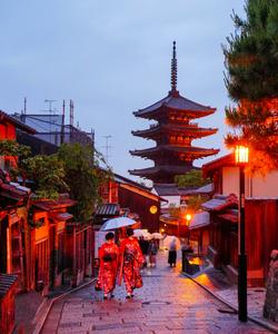 Район Хигасияма в Киото