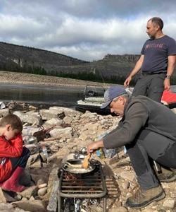 Рыбалка на реке Котуйкан