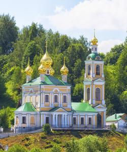 Воскресенская церковь в городе Плёс