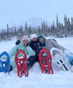 Прогулка в снегоступах