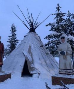 Саамская деревня