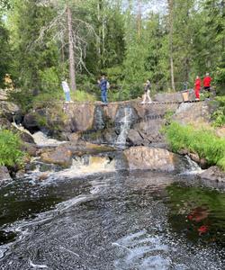 Рускеальские водопады