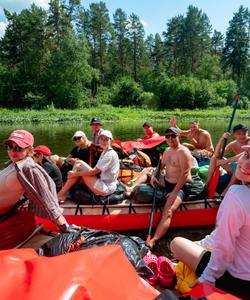 Сплав, Урал