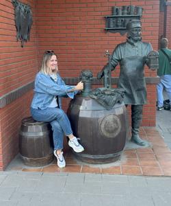 Памятник пивовару в Самаре