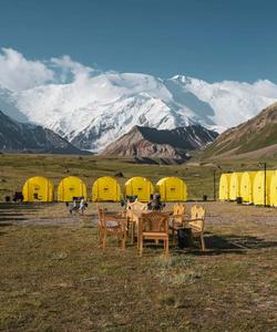 Базовый лагерь пика Ленина