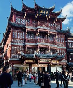 Старый Китайский квартал в Шанхае