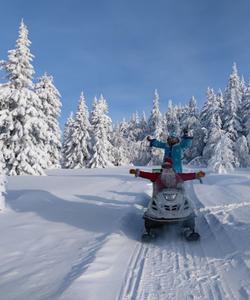 Снегоходный тур в Башкирии