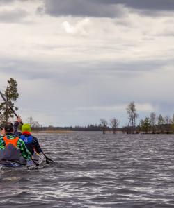 На байдарках по Вуоксе