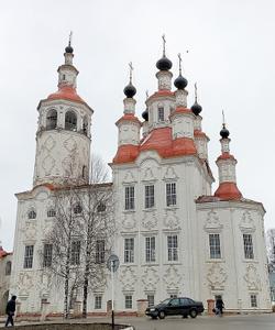 Входоиерусалимская церковь в городе Тотьме