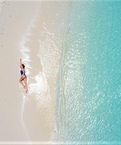 Пляж на Мальдивах