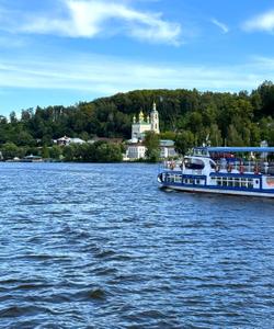 Теплоходная прогулка в Плёсе