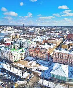 Центр города Выборга