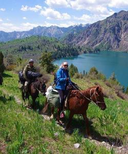 Конные прогулки в Киргизии