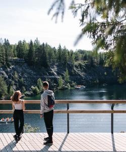 Горный парк Рускеала в Карелии