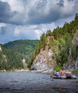 Сплав по реке Кии