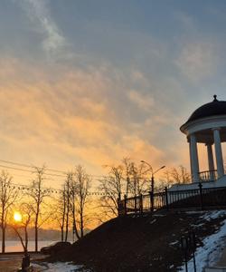 Беседка Островского в Костроме