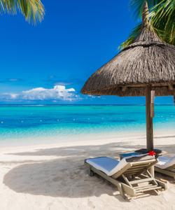 Пляж на Маврикии