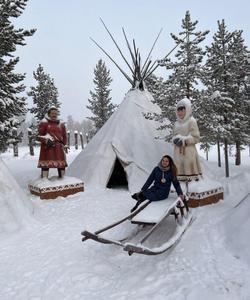 Саамская деревня