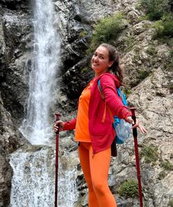 Водопад в Киргизии