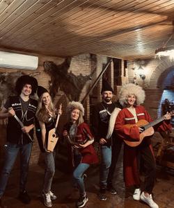 Грузинское застолье