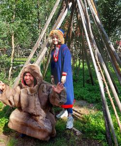 Саамская деревня