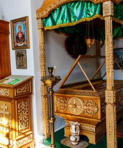 Рака с частицей мощей святого Ильи Муромца