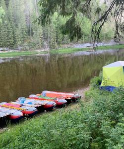 сплав на катамаранах по Усьве