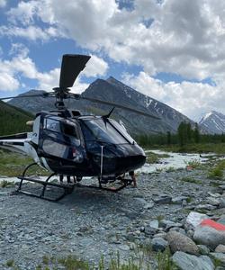 Перелет на вертолете на Алтае