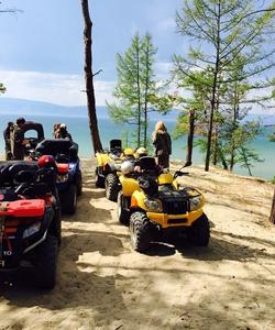Тур на квадроциклах на Байкале