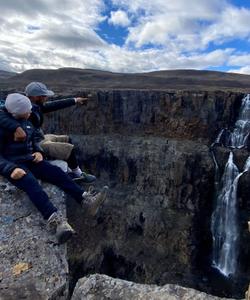 Водопад Невеста плато Путорана