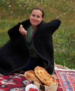 Турист в Северной Осетии