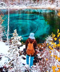 Гейзеровое озеро, Алтай