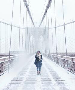 Ороктойский мост зимой