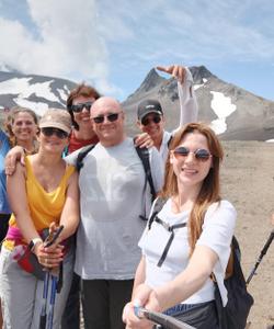 Авачинский перевал и гора Верблюд