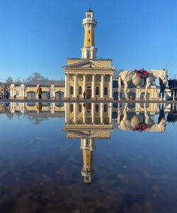 Пожарная каланча на Сусанинской площади в Костроме