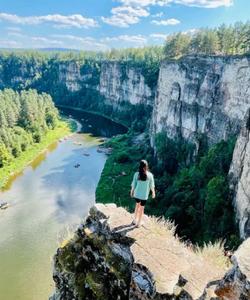 Большие притёсы, река Ай