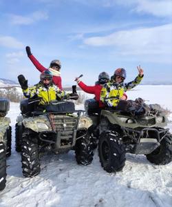 Экскурсия на квадроциклах на Байкале