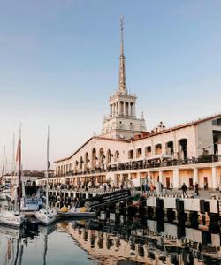 Морской вокзал Сочи