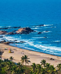  Пляж Бага в Гоа