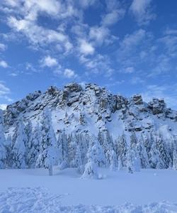 Откликной Гребень в национальном парке Таганай