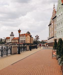Рыбная деревня в Калининграде