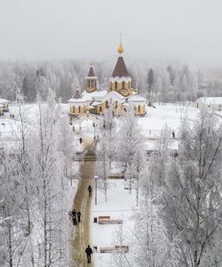 зима в Карелии